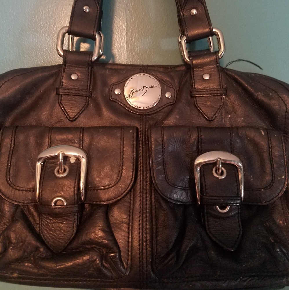 Junior drake leather handbag originally 180.00